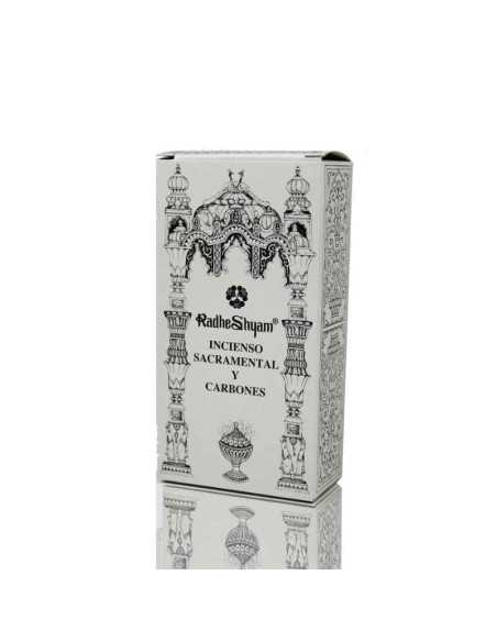 Incienso Sacramental 50g y Carbones 10u Radhe Shyam Incienso Sacramental 50g y Carbones 10u Radhe Shyam